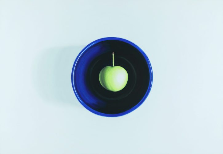 장은의_Two circles 70 (A summer apple and a blue bowl)_일반화질