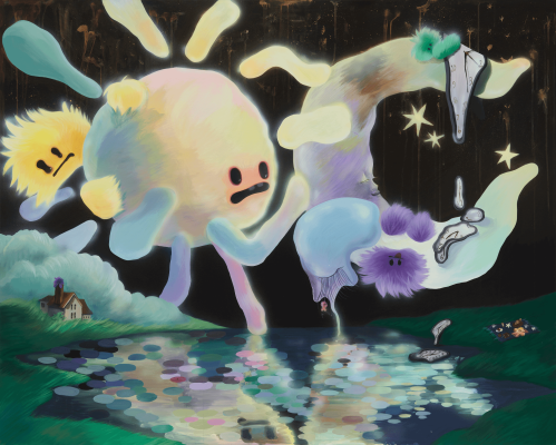 달을 미루기 2026 acrylic on canvas 130x162cm 3-2